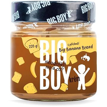 

BIG BOY Big Banana bread - Kešu krém s příchutí banánového chlebíčku 220 g