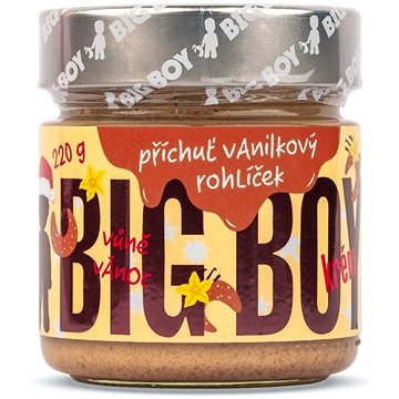 

BIG BOY Vanilkový rohlíček - Oříškový krém s příchutí vanilkového rohlíčku 220 g