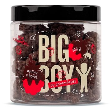 

BIG BOY Maliny v hořké čokoládě by @kamilasikl 160 g