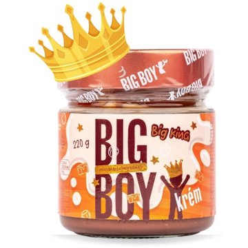 

BIG BOY Big King - Krém s lískovými ořechy s mlékem a karamelem 220 g