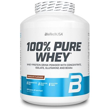 

BioTech USA 100% Pure Whey Protein 2270 g, čokoláda