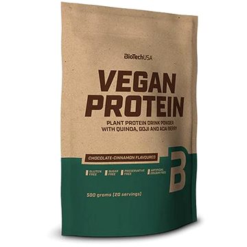 

BioTech Vegan Protein 500 g, chocolate cinnamon