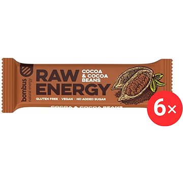 

Bombus Raw Energy Cocoa&Cocoa beans 6 x 50g