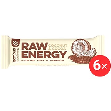 

Bombus Raw Energy Coconut&Cocoa 6 x 50g