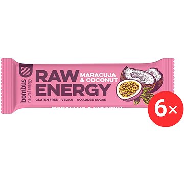 

Bombus Raw Energy Maracuja&Coconut 6 x 50g
