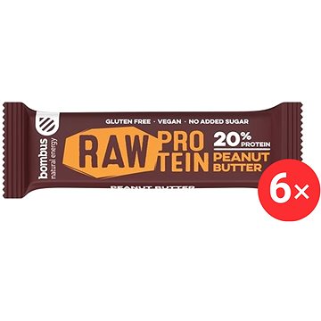 

Bombus Raw Protein Peanut butter 6 x 50g