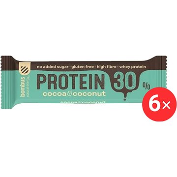 

Bombus Protein 30%, 6 x 50g, Cocoa&Coconut
