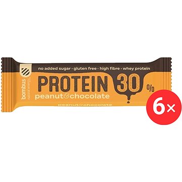 

Bombus Protein 30%, 6 x 50g, Peanut&Chocolate