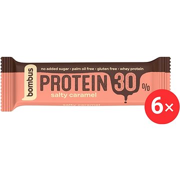 

Bombus protein 30%, 6 x 50g, Salty caramel