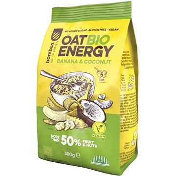 

BOMBUS oat BIO energy 300 g, Banana&Coconut