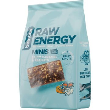 

Bombus Raw Energy Minis Salty Caramel & Peanuts 10 × 15 g