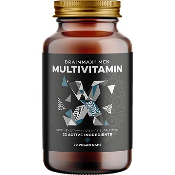 

BrainMax Men Multivitamin, 90 rostlinných kapslí