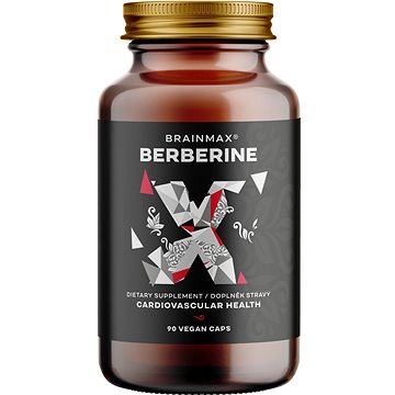 

BrainMax Berberin 550 mg, 90 rostlinných kapslí