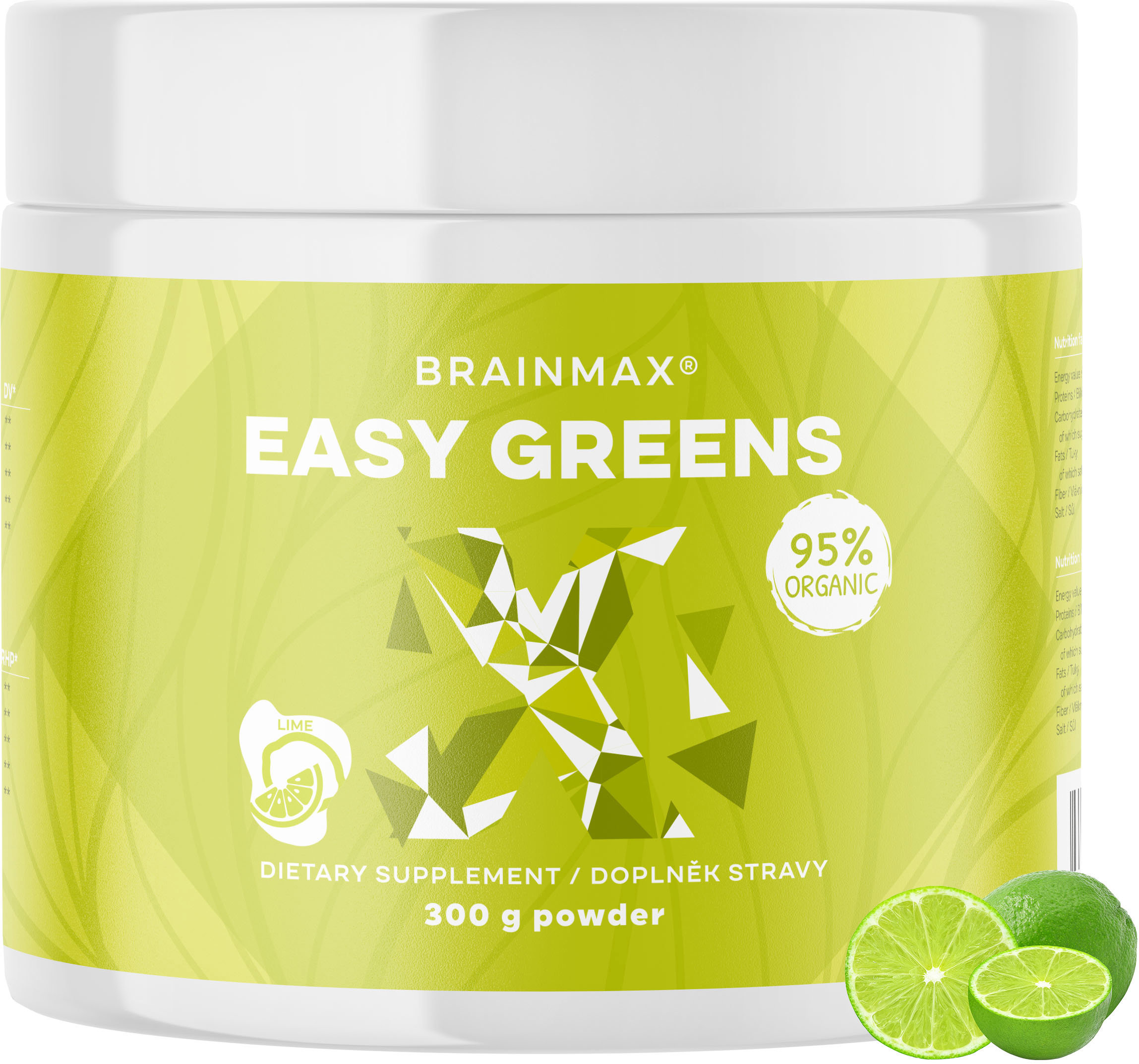 

BrainMax Easy Greens, Limetka, 300 g
