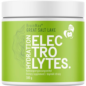 

BrainMax Hydration Electrolytes, jablko, 30 dávek, 300 g