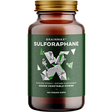 

BrainMax Sulforaphane 35 mg, Sulforafan, 100 rostlinných kapslí