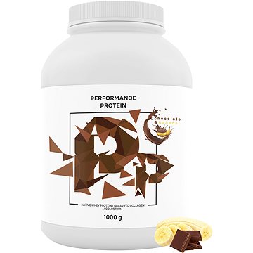 

BrainMax Performance Protein, nativní syrovátkový protein 1000 g, čokoláda a banán