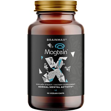 

BrainMax Magtein®, Hořčík L-Treonát, 90 rostlinných kapslí
