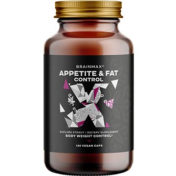 

BrainMax Appetite & Fat Control, 120 rostlinných kapslí