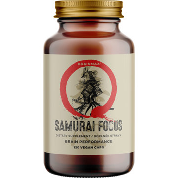 

BrainMax Samurai Focus 120 rostlinných kapslí