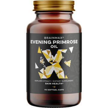 

BrainMax Primrose oil 90 rostlinných softgelových kapslí