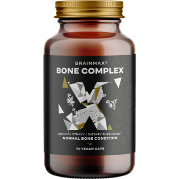 

BrainMax Bone Complex, 90 rostlinných kapslí