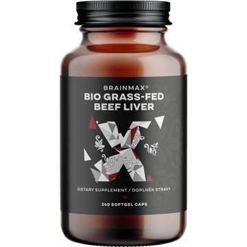 

BrainMax Grass-Fed Beef liver BIO 240 kapslí