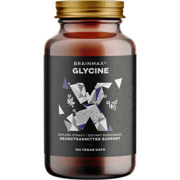 

BrainMax Glycin 975 mg, 100 rostlinných kapslí