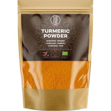

BrainMax Pure Turmeric Powder, Kurkuma BIO prášek, 100 g
