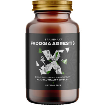 

BrainMax Fadogia Agrestis 10:1, 500 mg, 120 kapslí