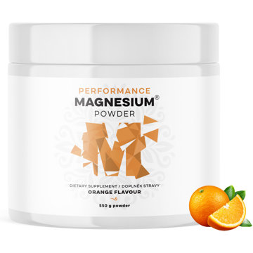 

BrainMax Performance Magnesium Powder - Hořčík bisglycinát v prášku 550 g, pomeranč