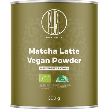 

BrainMax Pure Matcha Latte Vegan, BIO, 300 g