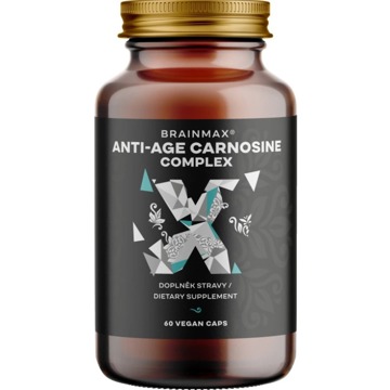 

BrainMax Anti-Age Carnosine complex, karnosin komplex, 60 kapslí