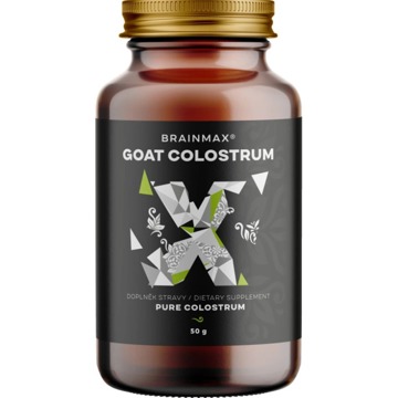 

BrainMax Goat Colostrum, kozí kolostrum v prášku, 50 g