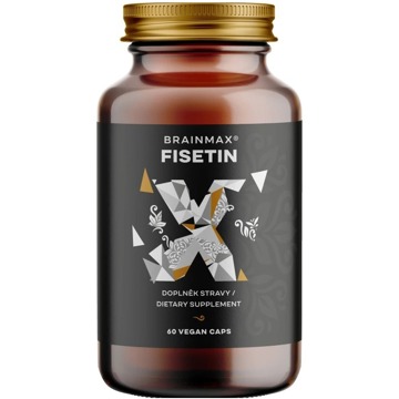 

BrainMax Fisetin 100 mg, 60 rostlinných kapslí