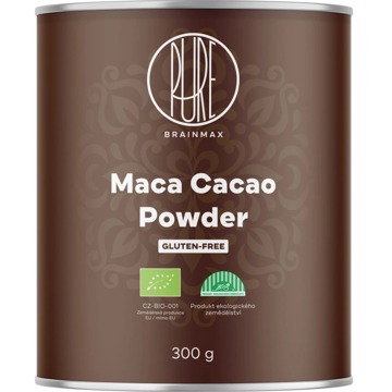 

BrainMax Pure Maca Cacao, Kakao s Macou BIO, 300 g