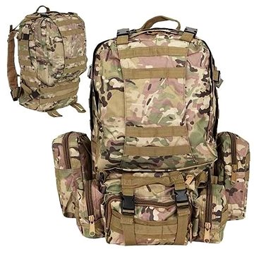 

Trizand ISO 8923 turistický batoh 45L maskáč