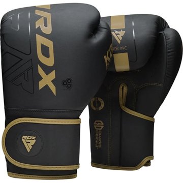 

RDX Boxerské tréninkové rukavice F6 Kara zlaté 6 oz