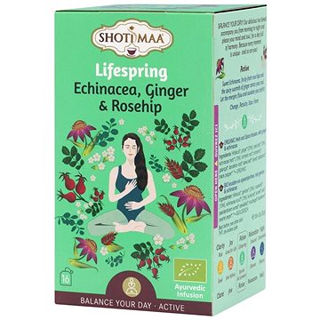 

Shoti Maa - Lifespring - Pramen života - ajurvédský Yogi čaj