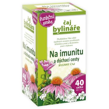 

Čaj bylináře Na imunitu a dýchací cesty 40 × 1,6 g