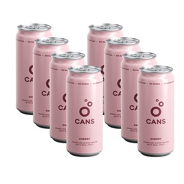 

CANS s příchutí višně a třešně, 8 x 330 ml