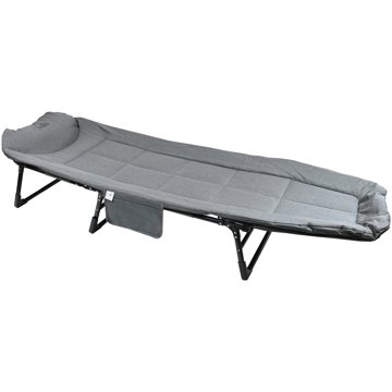 

Cattara Lehátko kempingové skládací Sofa šedé polohovací