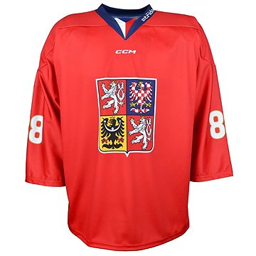 

CCM Reprezentační dres bez reklam červený Pastrňák, Senior, L