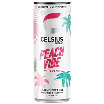 

Celsius Peach Vibe - Broskev - 355 ml