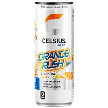 

Celsius Orange Rush - Pomeranč - 355 ml