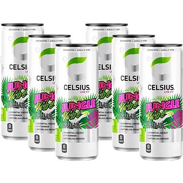 

Celsius Jungle Vibe - 6 x 355 ml