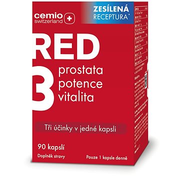 

Cemio RED3, 90 kapslí
