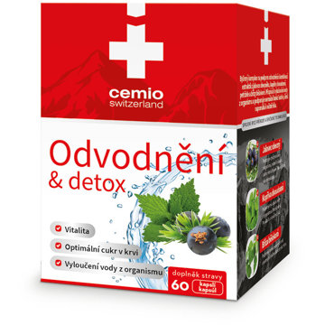 

Cemio Odvodnění & detox 60 kasplí
