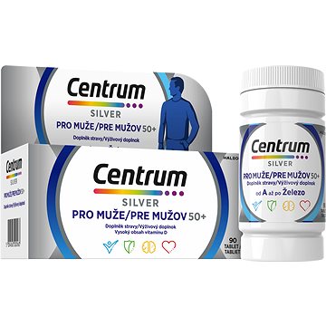 

Centrum Multivitamín pro muže 50+, 90 tablet