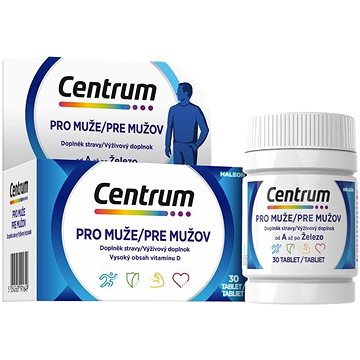 

Centrum Multivitamín pro muže 30 tablet